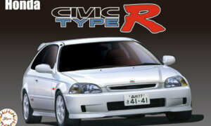 1:24 Scale Honda Civic EK9 Type R Late Version Model Kit #625 1:24 Scale Honda Civic EK9 Type R Late Version Model Kit #625