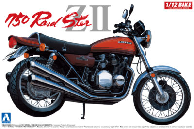 1:12 Scale Aoshima Kawasaki Z2 750RS Bike Model Kit