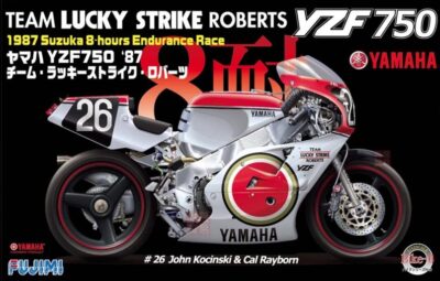 1:12 Scale Fujimi Yamaha YZF750 Lucky Strike Roberts Model Kit