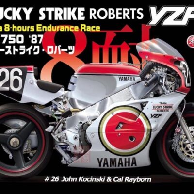 1:12 Scale Fujimi Yamaha YZF750 Lucky Strike Roberts Model Kit