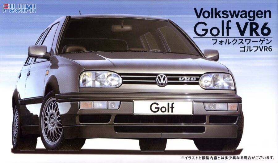 1:24 Scale Fujimi VW Golf VR6 '91 Model Kit