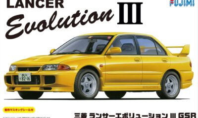 1:24 Scale Fujimi Mitsubishi Lancer Evolution III GSR Model Kit