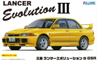 1:24 Scale Fujimi Mitsubishi Lancer Evolution III GSR Model Kit