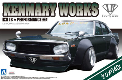 1:24 Scale Aoshima Liberty Walk LB Works Kenmary Car Model Kit