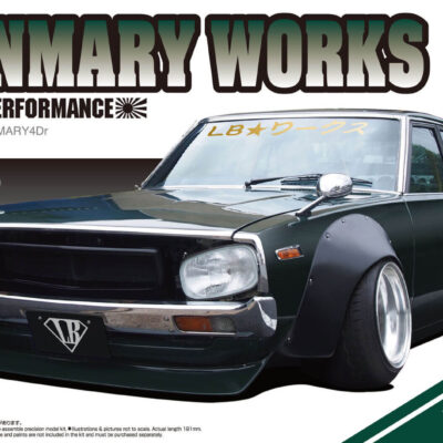 1:24 Scale Aoshima Liberty Walk LB Works Kenmary Car Model Kit