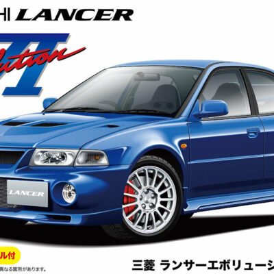 1:24 Scale Fujimi Mitsubishi Lancer Evolution VI / 6 GSR Model Kit