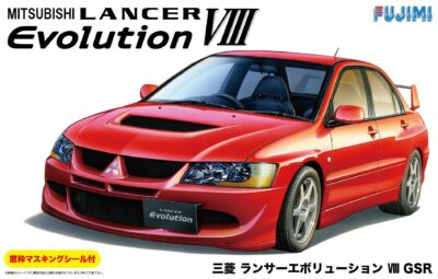 1:24 Scale Fujimi Mitsubishi Lancer Evolution VIII GSR - Evo 8 Model Kit