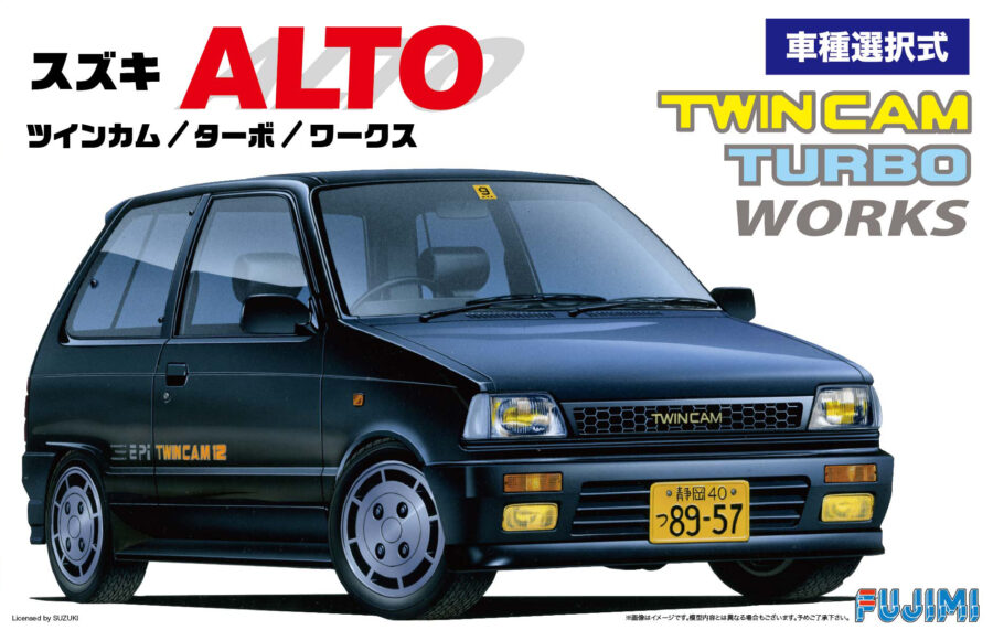 1:24 Scale Fujimi Suzuki Alto Twincam Turbo Altoworks Model Kit