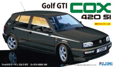 1:24 Scale Fujimi Volkswagen Golf Mk.3 GTI Cox Model Kit