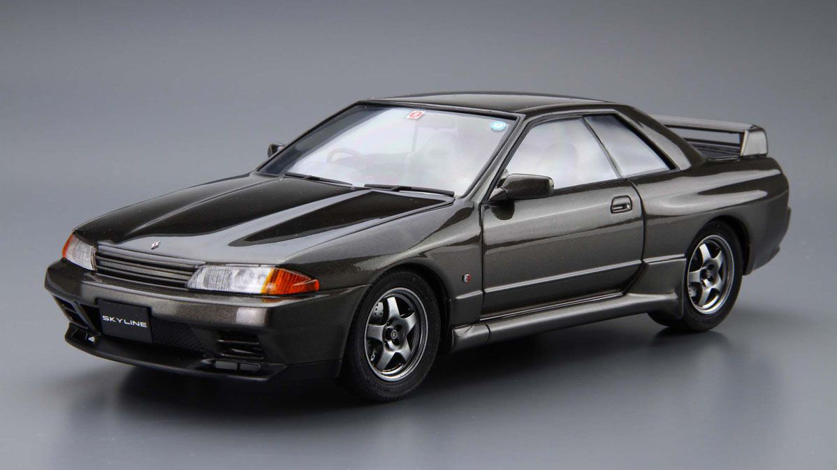 1 24 Scale Aoshima Nissan Skyline R32 Gtr Bnr32 Model Kit 12p Kent Models