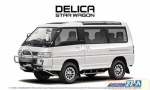 1:24 Scale Mitsubishi Delica Star Wagon P35W 1991 Model Kit #27 1:24 Scale Mitsubishi Delica Star Wagon P35W 1991 Model Kit #27