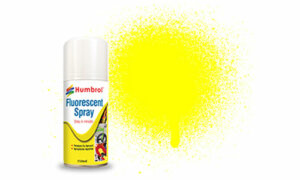 Humbrol Fluro Yellow Matte Spray Paint Can # Humbrol Fluro Yellow Matte Spray Paint Can #