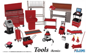 1:24 Scale Fujimi Tools & Ramp; Garage Remix Items Model Kit