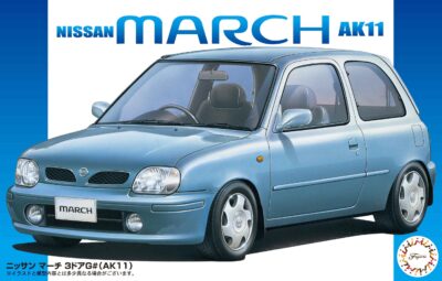 1:24 Scale Fujimi Nissan Micra/March K11 Model Kit * RESTOCKED*