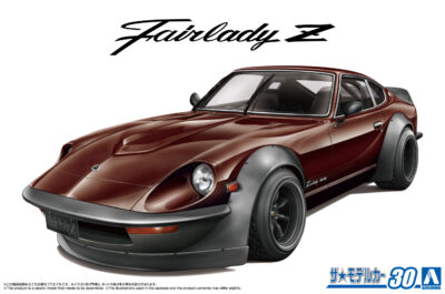 1:24 Scale Aoshima Nissan S30 FairladyZ Aero Car Model Kit