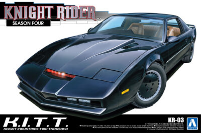 1:24 Scale Aoshima Knight Rider 2000 K.I.T.T Season IV Car Model Kit