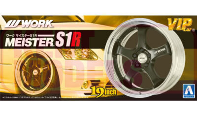 1:24 Scale Fujimi Work Meister S1R Wheels & Tyres Set