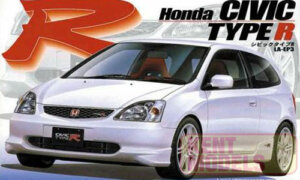 1:24 Scale Honda Civic EP3 Type R Model Kit #631 1:24 Scale Honda Civic EP3 Type R Model Kit #631