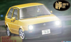 1:24 Scale Volkswagen Golf Mk2 GTI Model Kit #762 1:24 Scale Volkswagen Golf Mk2 GTI Model Kit #762
