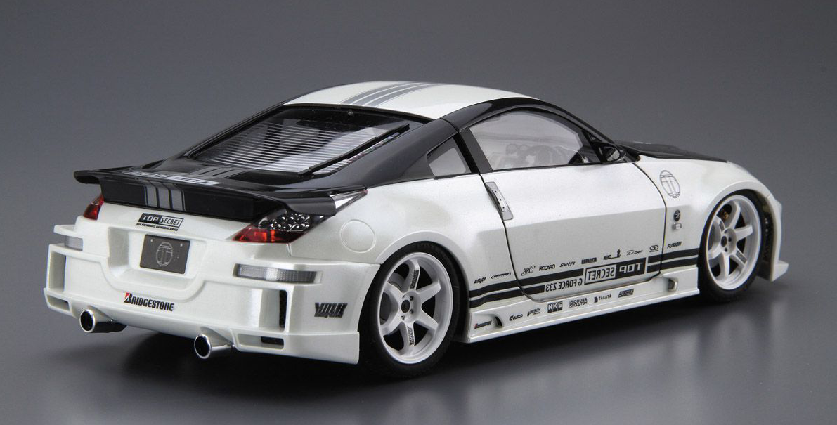 124 Scale Nissan Top Secret Z33 Fairlady Z Model Kit Kent Models
