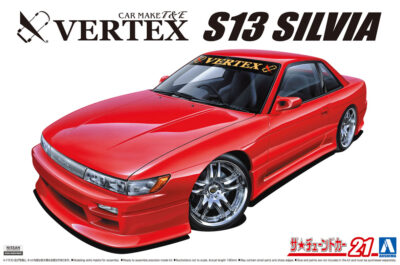 1:24 Scale Aoshima Nissan Vertex PS13 Silvia '91 Car Model Kit