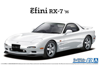 1:24 Scale Aoshima Mazda RX-7 FD3S '96 Car Model Kit