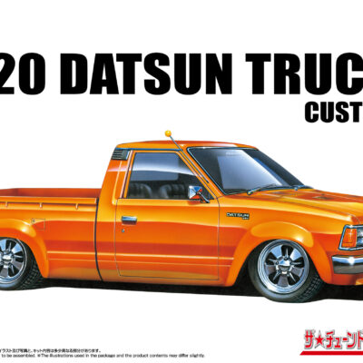 1:24 Scale Aoshima 720 Datsun Truck Custom '82 Car Model Kit