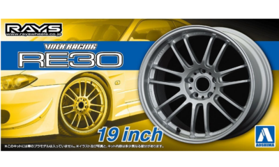 1:24 Scale Volk Racing RE30 19 Inch Wheels & Tyres Set