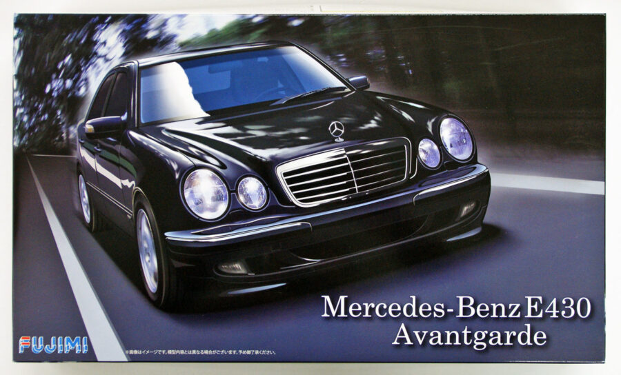1:24 Scale Fujimi Mercedes-Benz E430 Avantgarde Model Kit