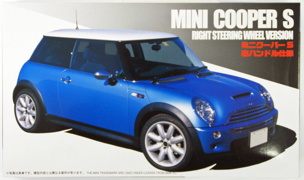 Mini Cooper Models >> 1 24 Scale Mini Cooper S Model Kit 1070 Mini Cooper Models >> 1 24 Scale Mini Cooper S Model Kit 1070