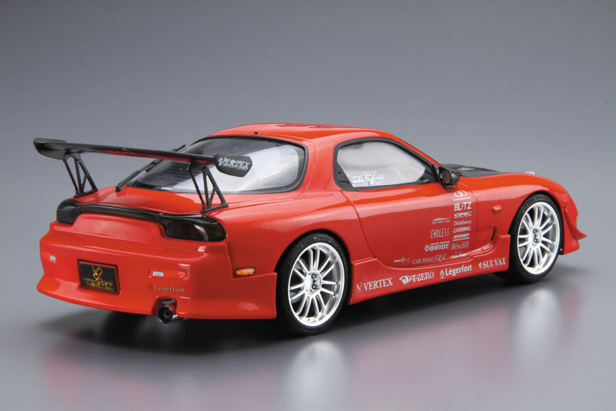 1:24 Scale Aoshima Mazda Vertex FD3S RX-7 '99 Model Kit - Image 3