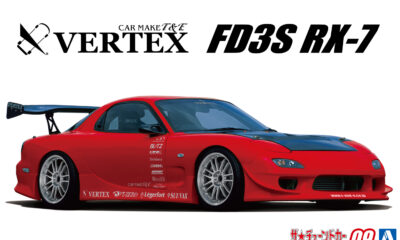 1:24 Scale Aoshima Mazda Vertex FD3S RX-7 '99 Car Model Kit