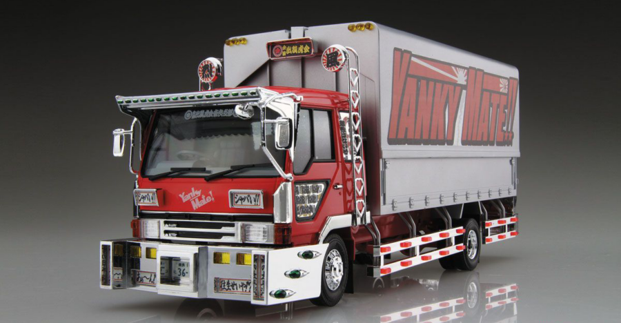 1:32 Scale Dekotora Yanky Mate Truck Model Kit - Image 2