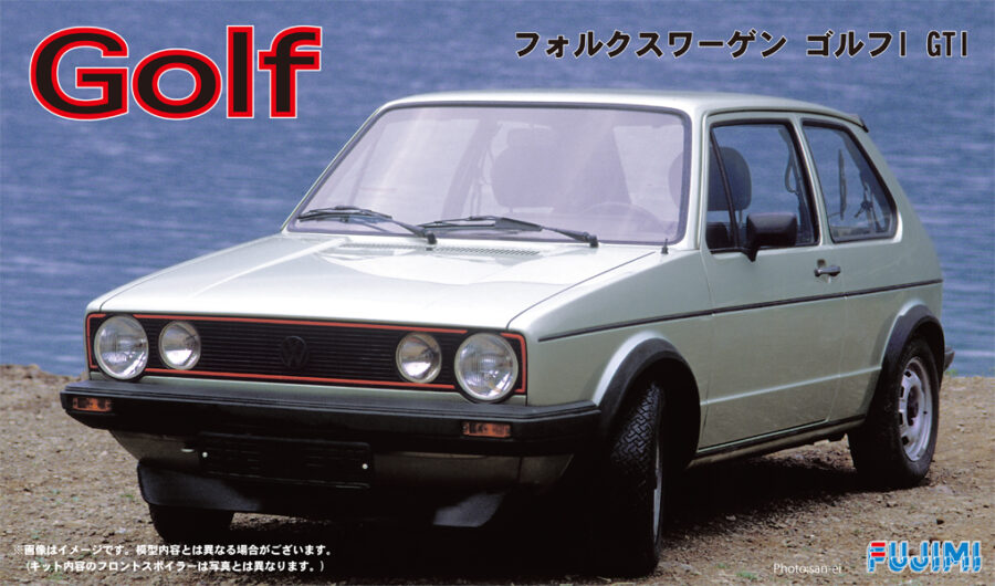 1:24 Scale Fujimi Volkswagen Golf Mk.1 GTI Model Kit