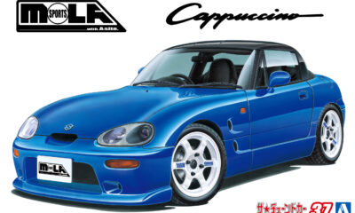 1:24 Scale Aoshima Suzuki Cappuccino MOLA Sports EA11R Car Model Kit