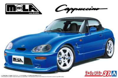 1:24 Scale Aoshima Suzuki Cappuccino MOLA Sports EA11R Car Model Kit