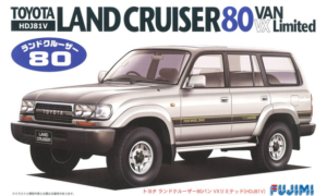 1:24 Scale Fujimi Toyota Land Cruiser 80 Model Kit #616