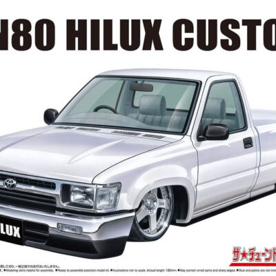1:24 Scale Aoshima Toyota RN80 Hilux Low RiderCustom Model Kit
