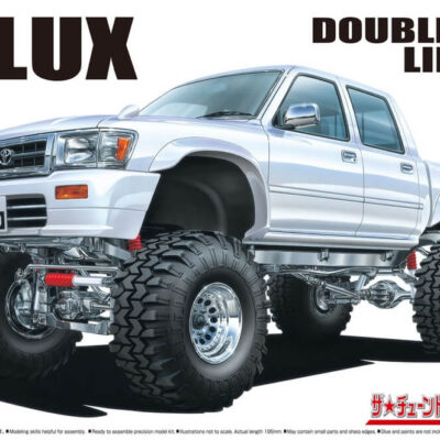 1:24 Scale Aoshima Toyota LN107 Hilux Pickup Double Cab LIFT UP '94 Model Kit