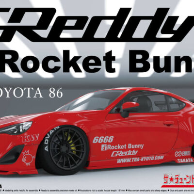 1:24 Scale Aoshima Toyota GR86 Greddy & Rocket Bunny Enkei Ver. Model Kit