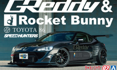 1:24 Scale Aoshima Toyota GR86 Greddy & Rocket Bunny Volk Racing Ver. Model Kit
