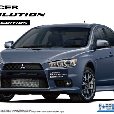 1:24 Scale Aoshima Mitsubishi CZ4A Lancer Evolution X Final Edition Car Model Kit