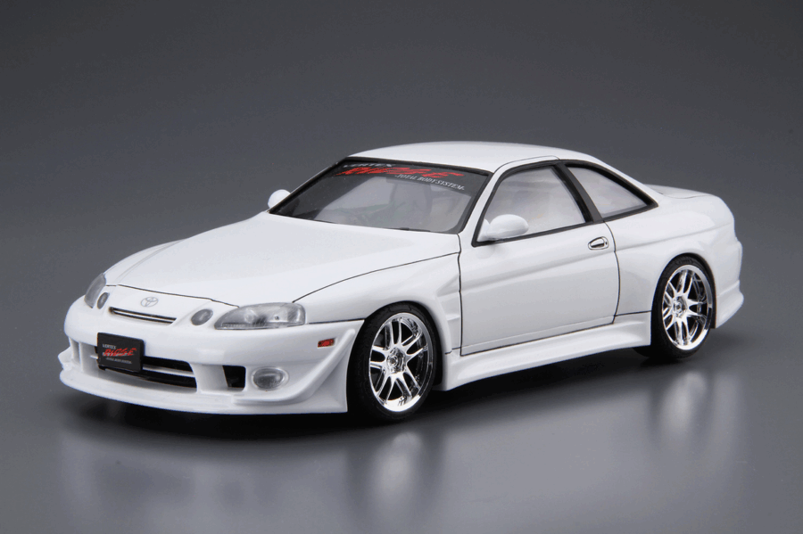 1:24 Scale Aoshima Vertex Toyota JZZ30 Soarer Model Kit - Image 2