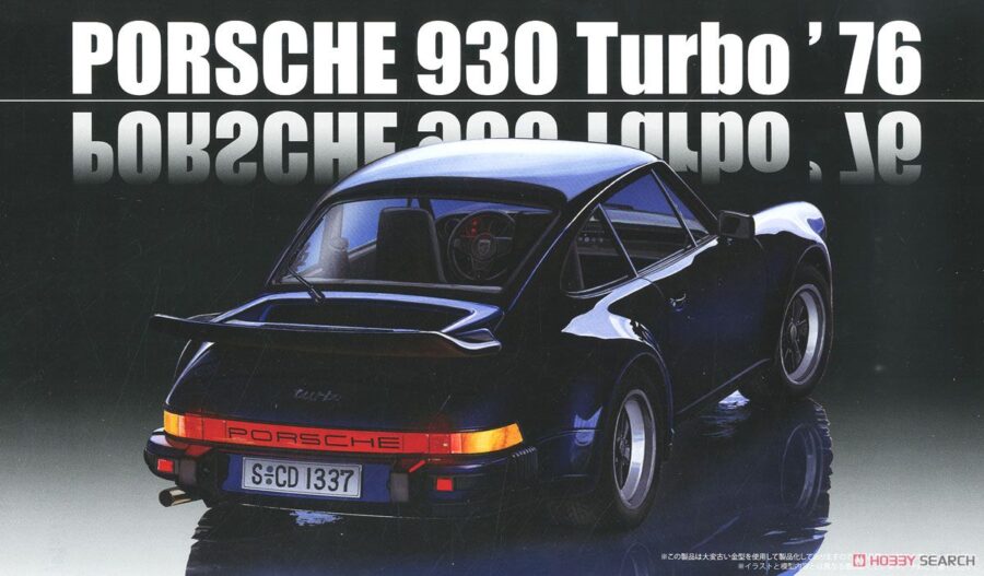 1:24 Scale Fujimi Porsche 930 Turbo '76 Model Kit