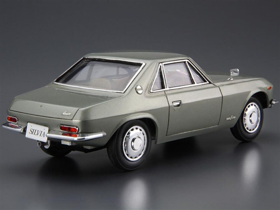 1:24 Scale Aoshima Nissan Silvia CSP311 1966 Model Kit - Image 3