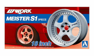 1:24 Scale Work Meister S1 18'' Wheel Accessory Model Kit Set #224