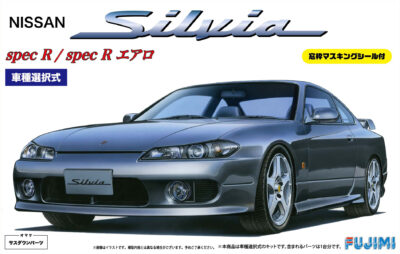 1:24 Scale Fujimi Nissan Silvia S15 Spec R / Aero Model Kit