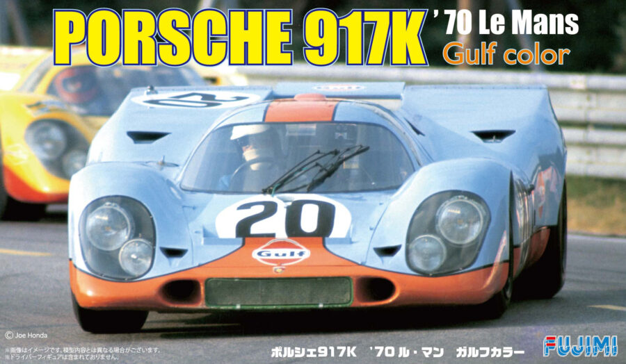 1:24 Scale Fujimi Porsche 917K '70 Le Mans Gulf Colour Model Kit
