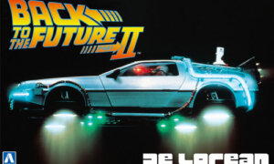 1:24 Scale Aoshima Back To The Future DeLorean Part 2 Model Kit #438p