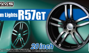 1:24 Scale Rays Gram Lights R57GT Wheel & Tyre Set #1052